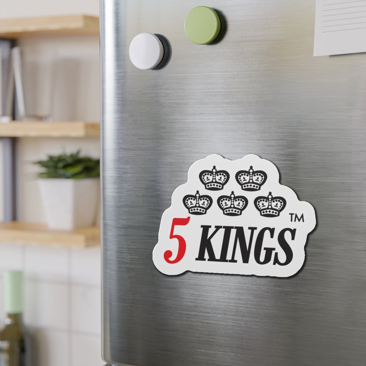 5 KINGS | Die-Cut Magnets