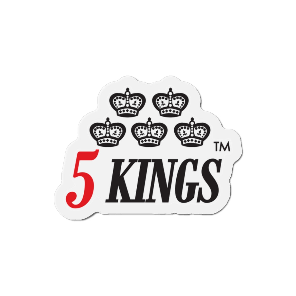 5 KINGS | Die-Cut Magnets