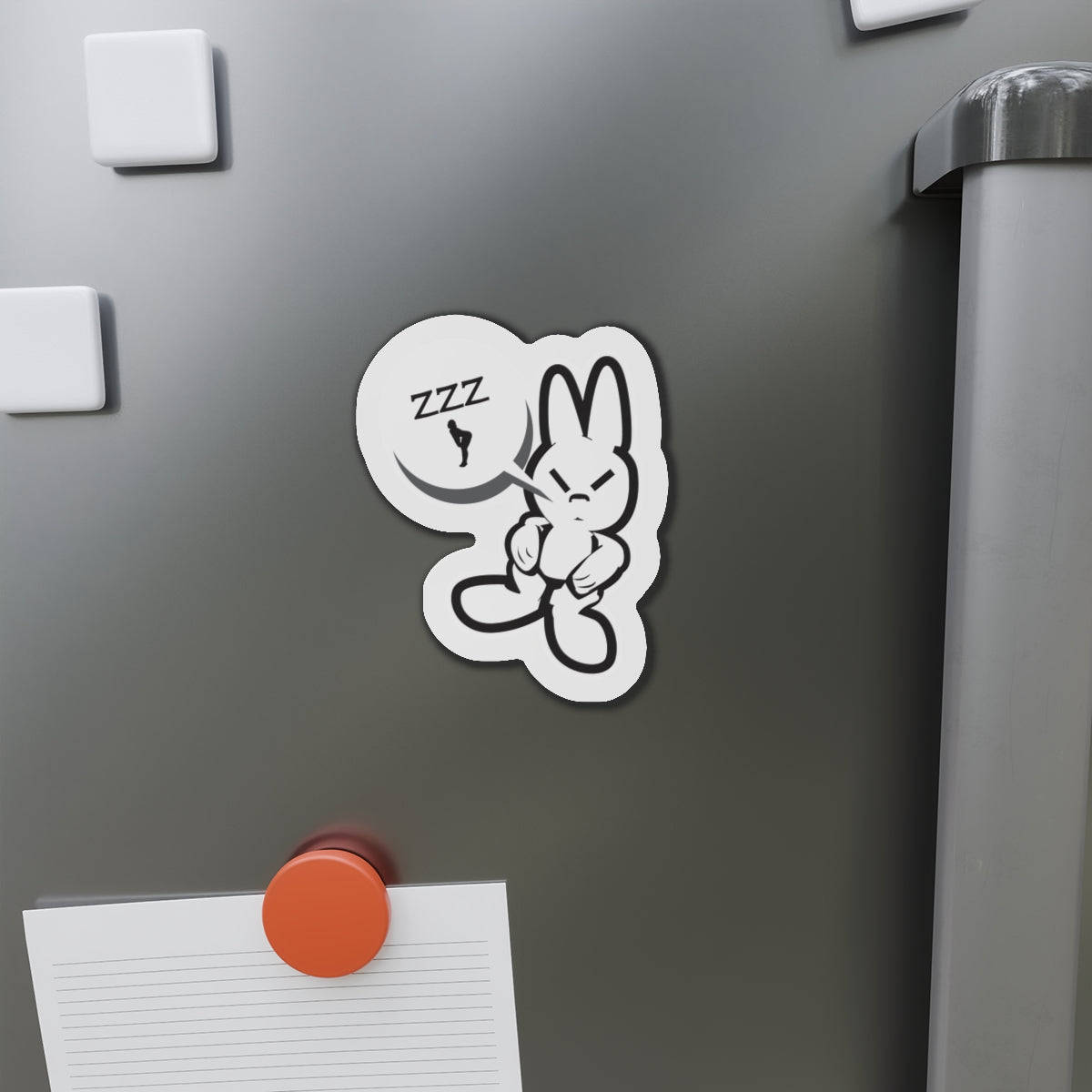 BUNNY ZZZ | Die-Cut Magnets