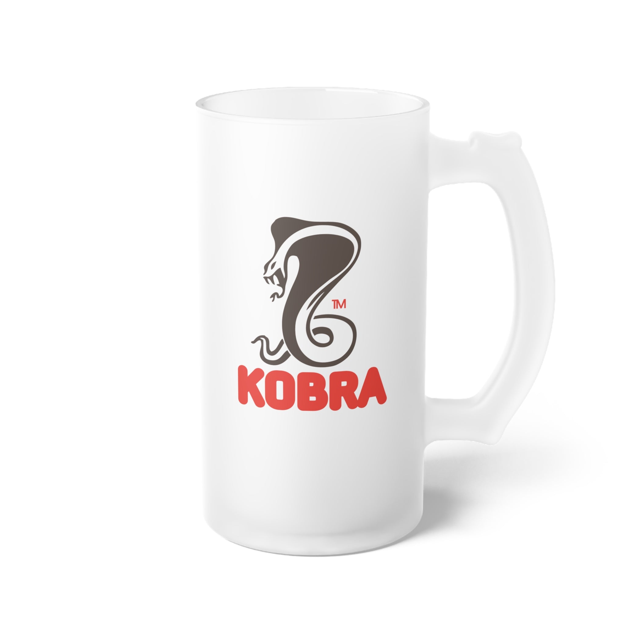 KOBRA | Frosted Glass Beer Mug