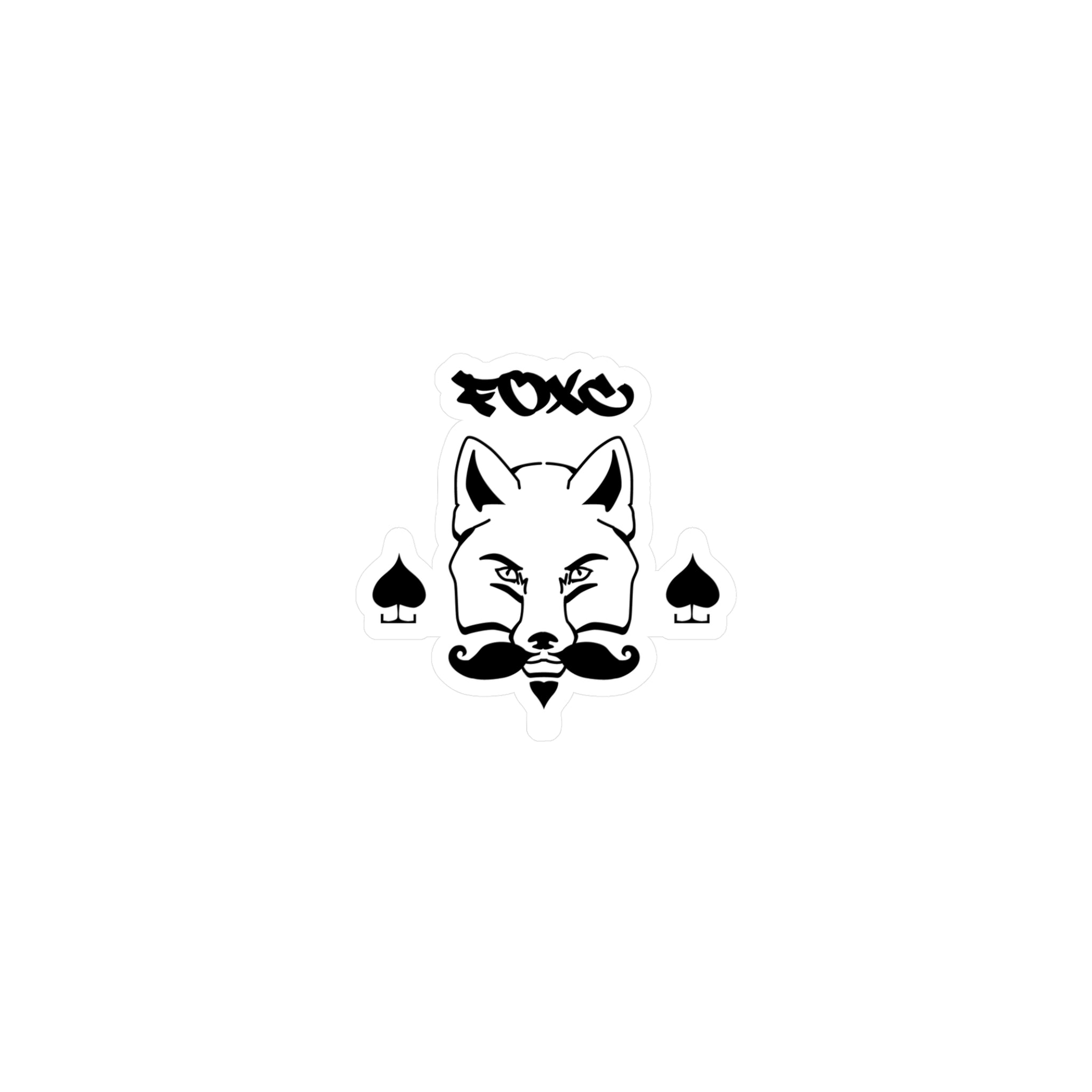 FOXC tattoo sticker