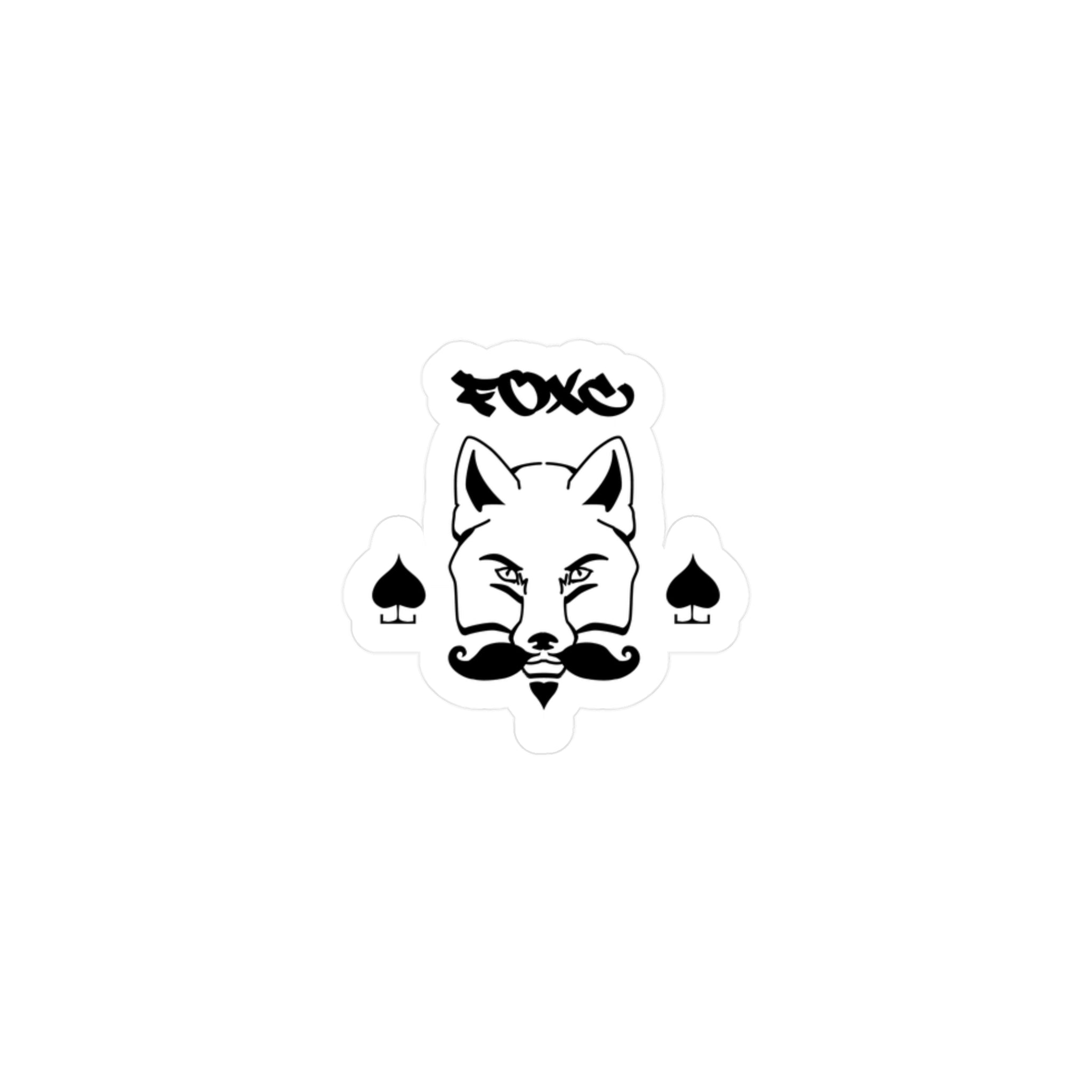 FOXC tattoo sticker