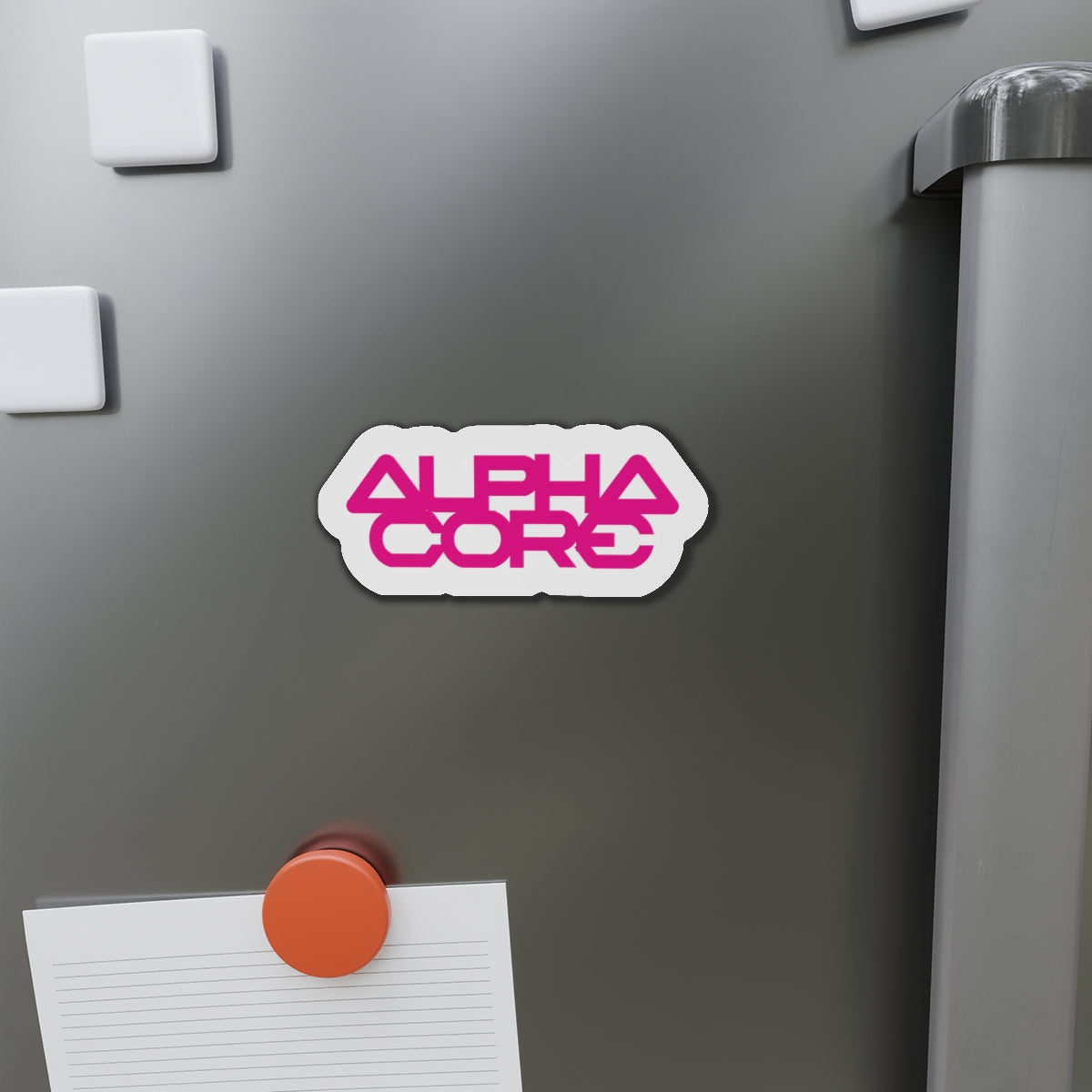 ALPHA CORE | Die-Cut Magnets