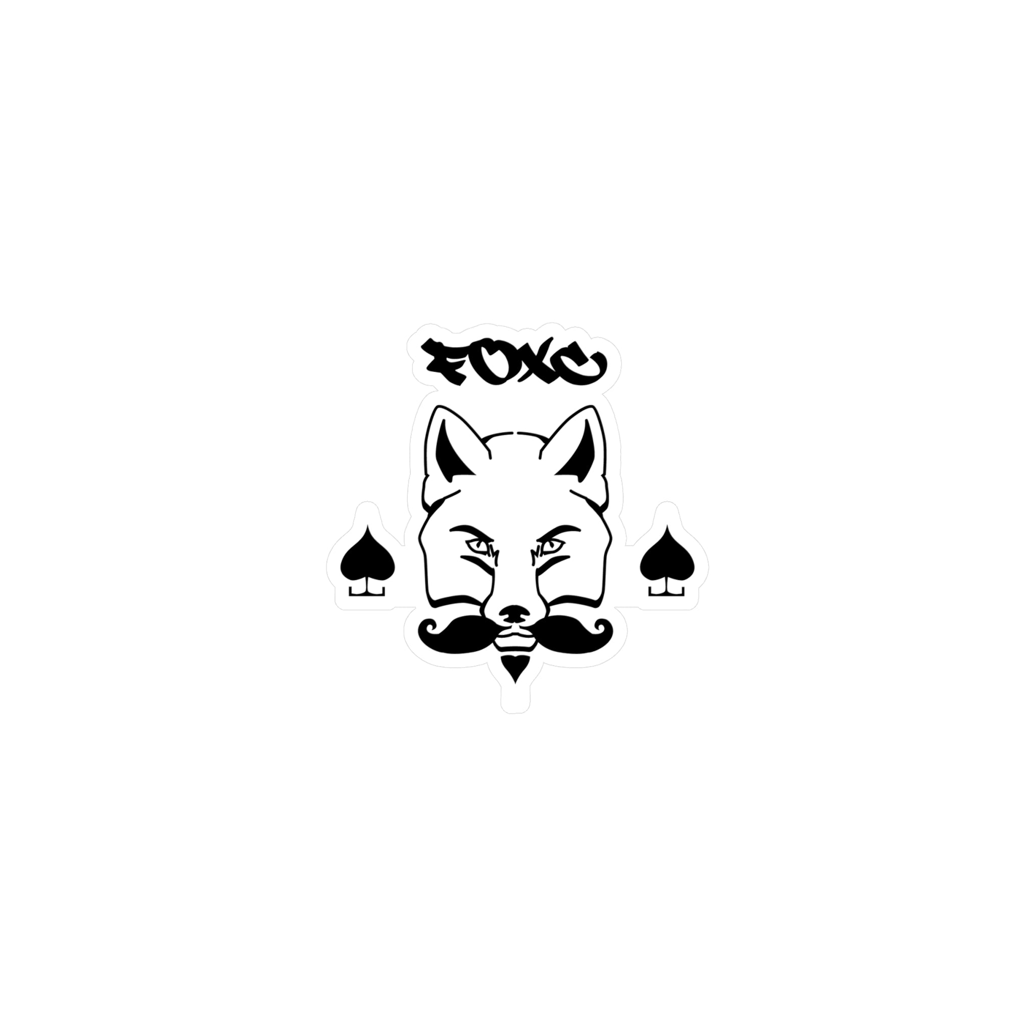 FOXC tattoo sticker