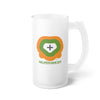 NEUROHANCER Frosted Glass Beer Mug