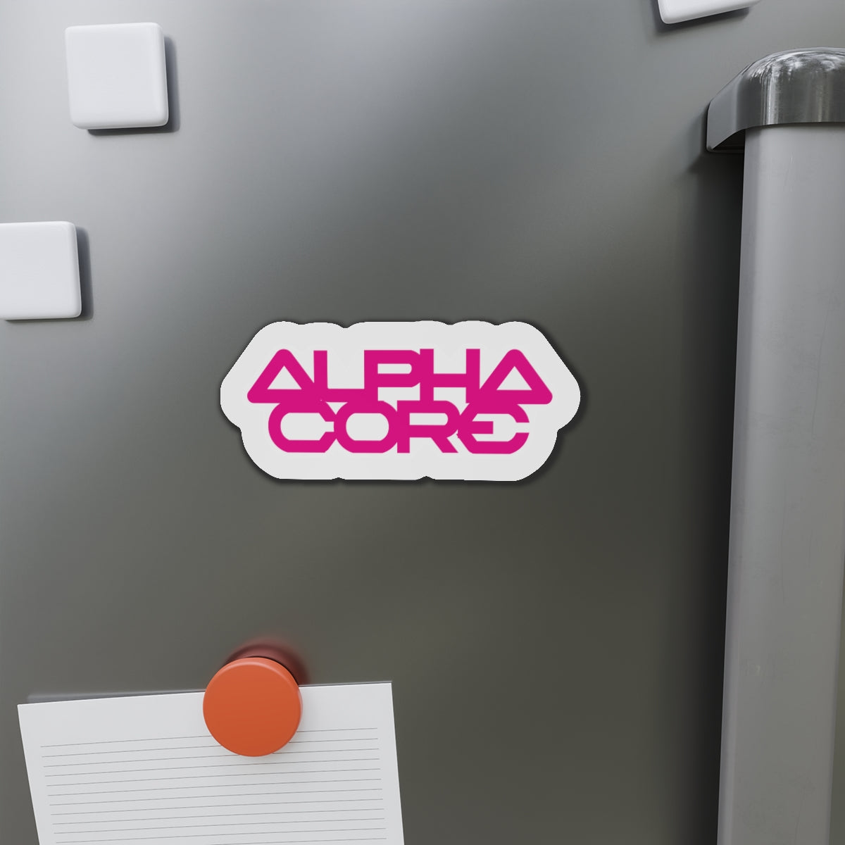 ALPHA CORE | Die-Cut Magnets