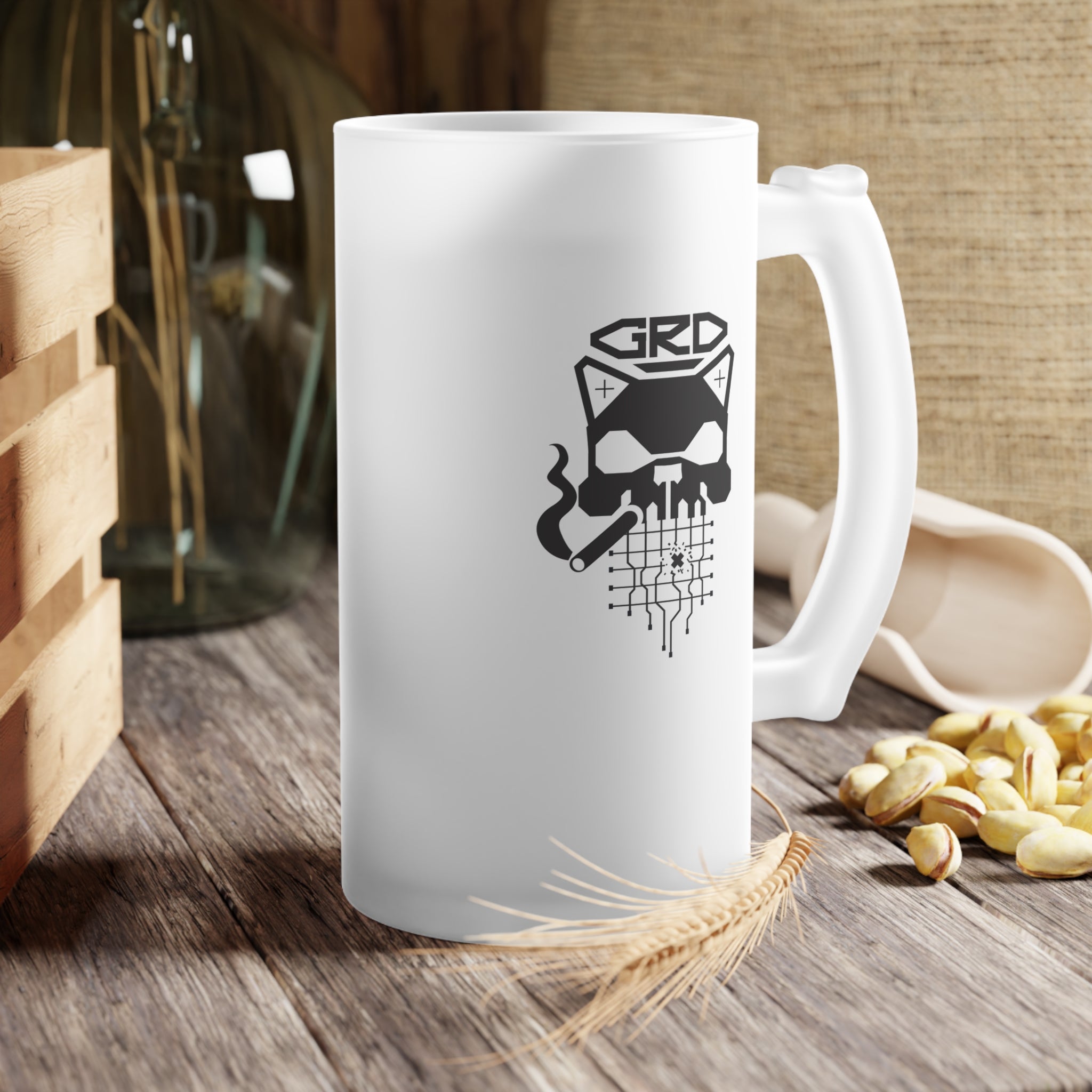 GRD | Frosted Glass Beer Mug