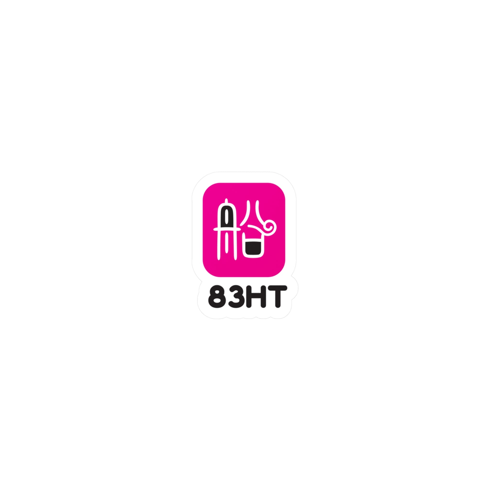 83HT Sticker