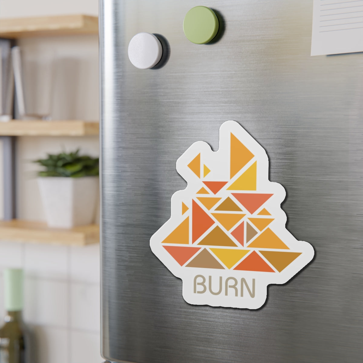 BURN | Die-Cut Magnets