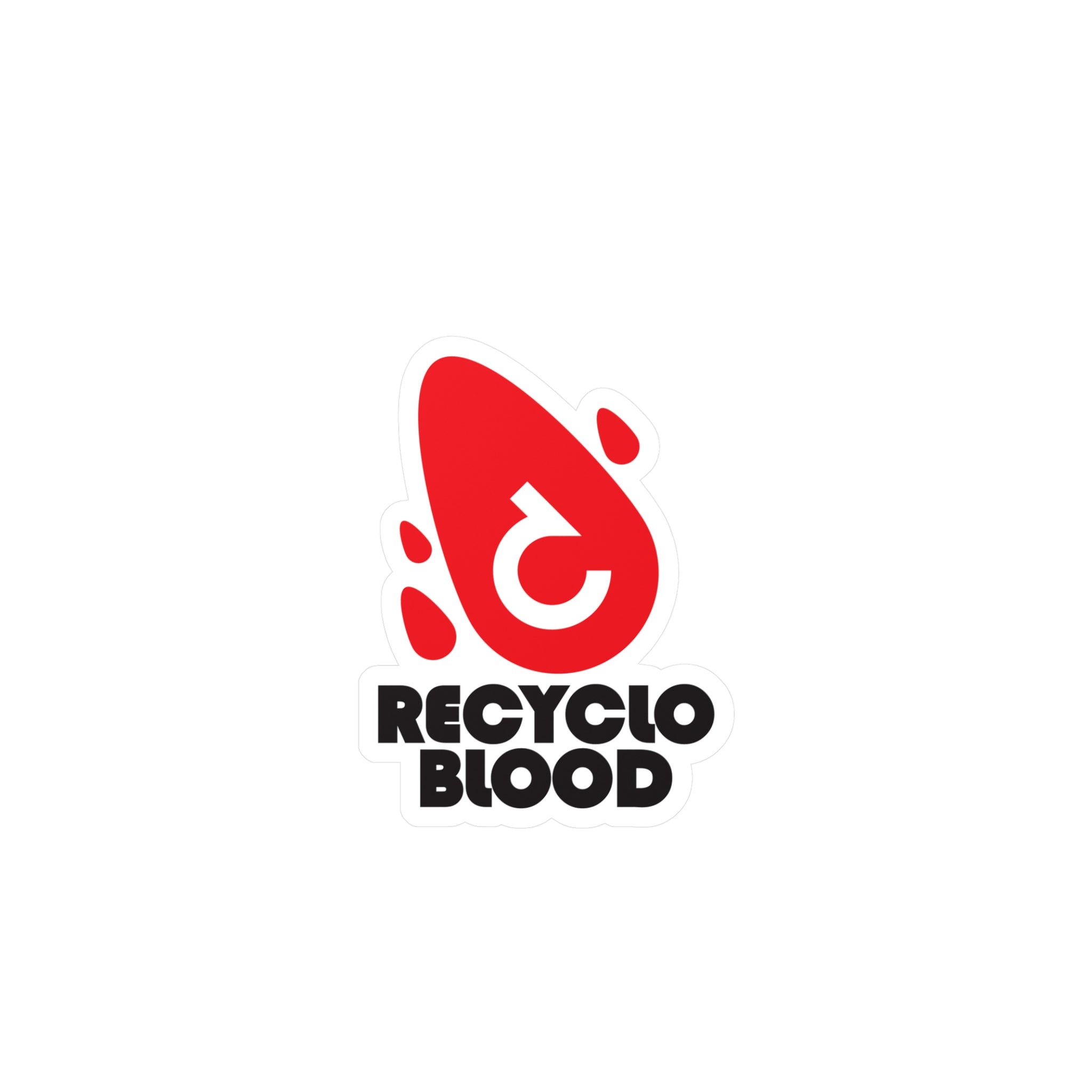 RECYCLO BLOOD Sticker