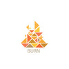 BURN Sticker