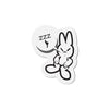 BUNNY ZZZ | Die-Cut Magnets