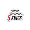 5 KINGS | Die-Cut Magnets