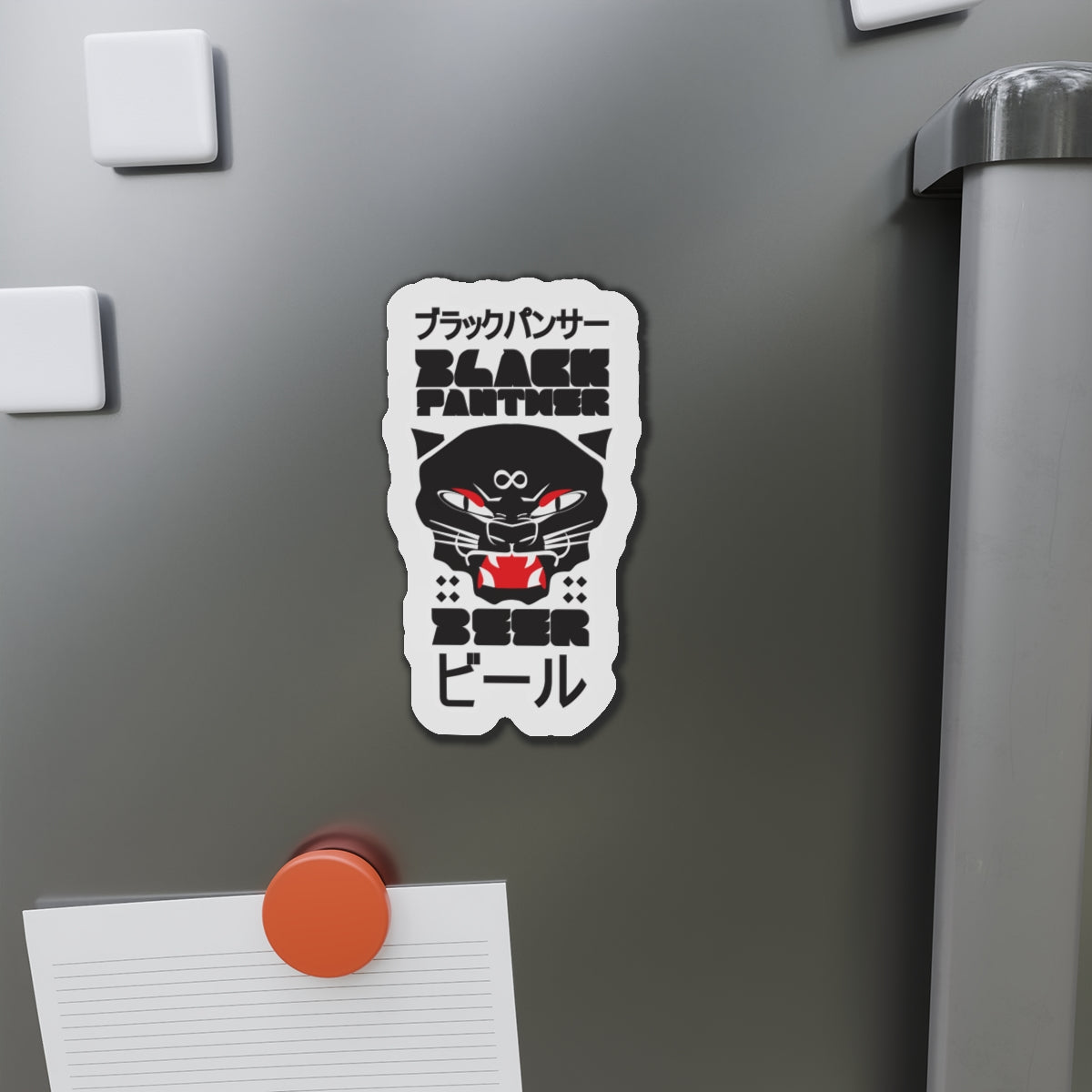 BLACK PANTHER BEER | Die-Cut Magnets