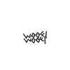 WOOF! WOOF! Tattoo Sticker