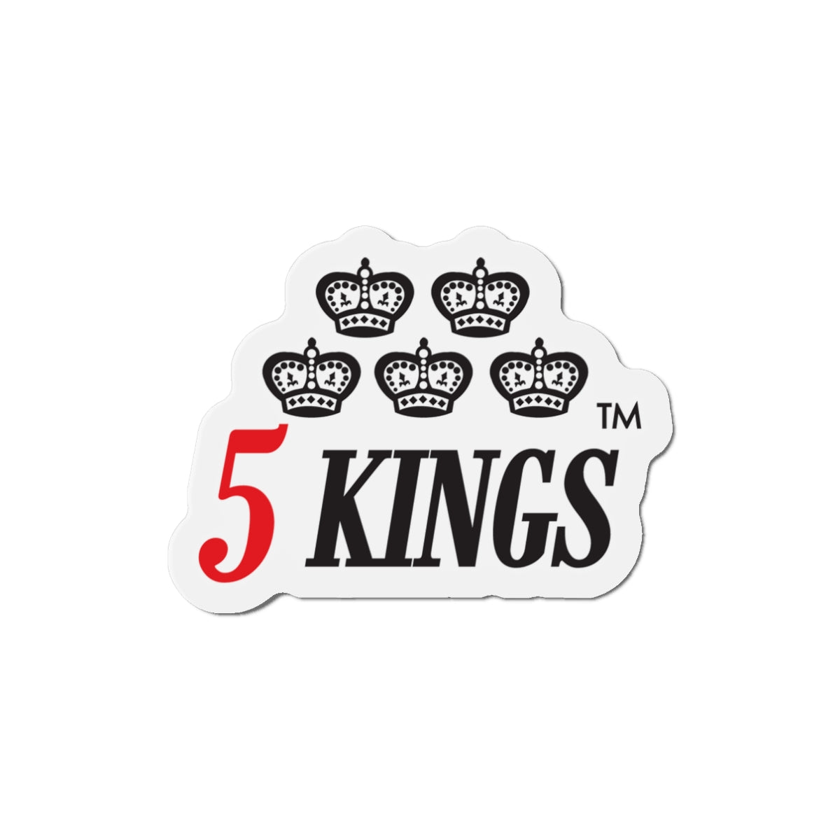 5 KINGS | Die-Cut Magnets