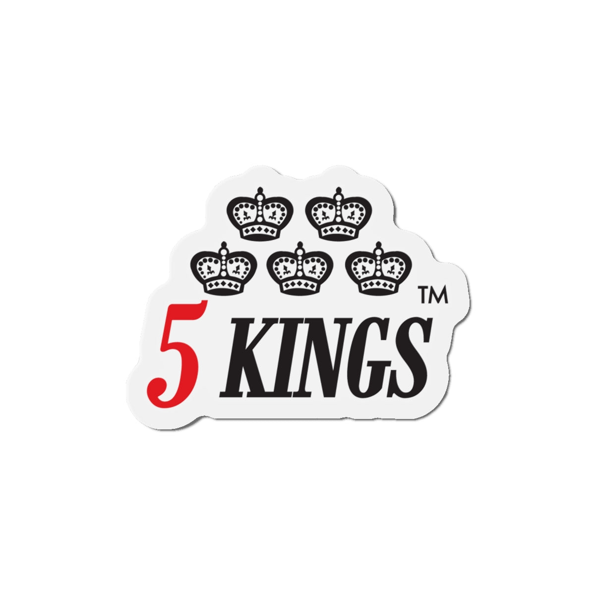 5 KINGS | Die-Cut Magnets