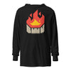 Load image into Gallery viewer, FIRE | Hooded long-sleeve tee