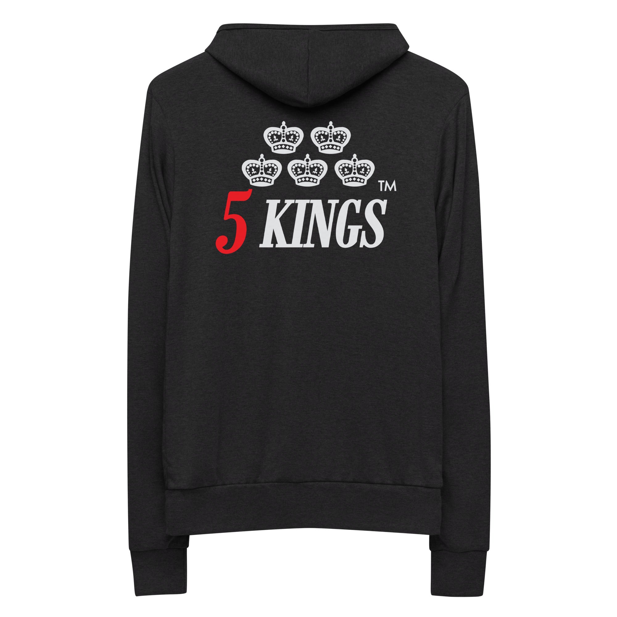 5 KINGS | Zip hoodie | Bella + Canvas