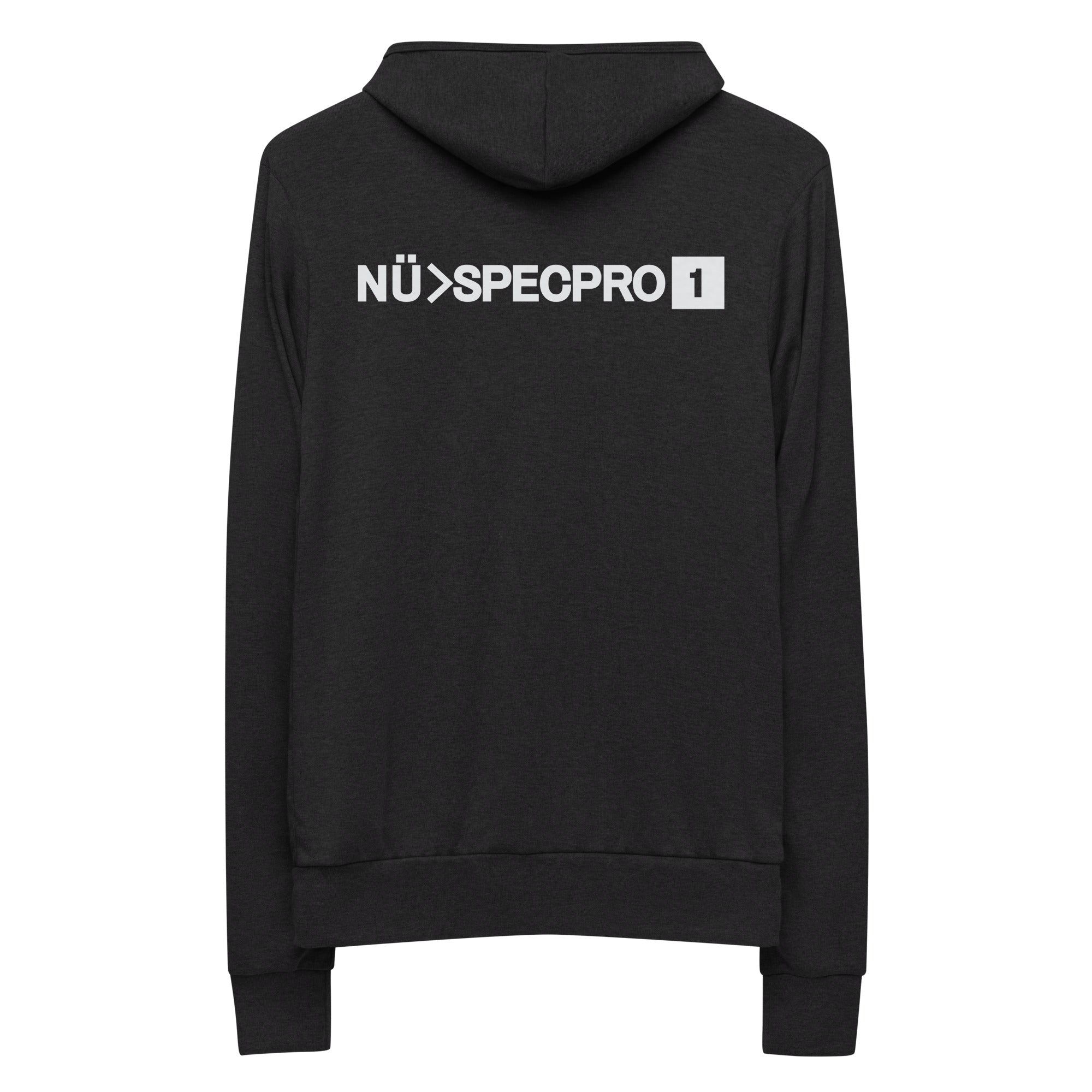 NUSPECPRO | Zip hoodie | Bella + Canvas
