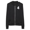 FOUR | Zip hoodie | Bella + Canvas