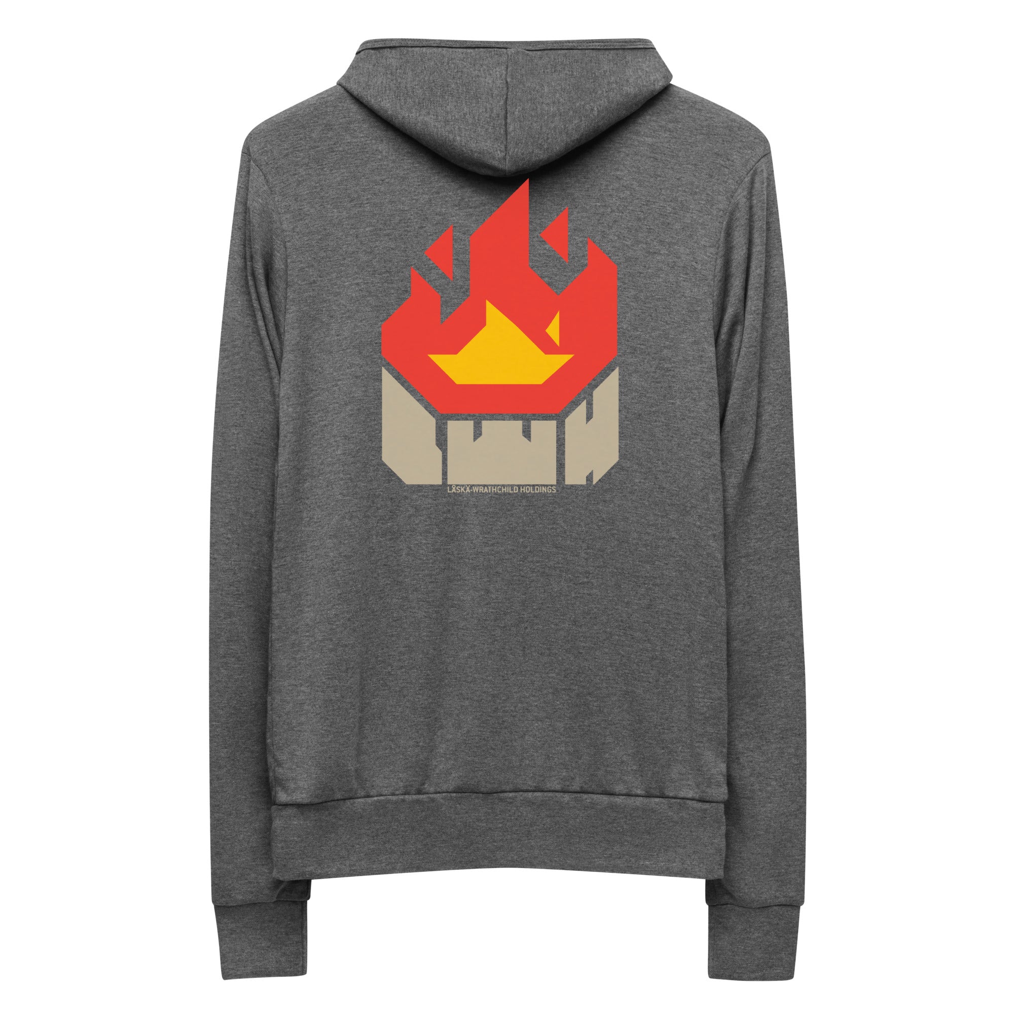 FIRE | Zip hoodie | Bella + Canvas