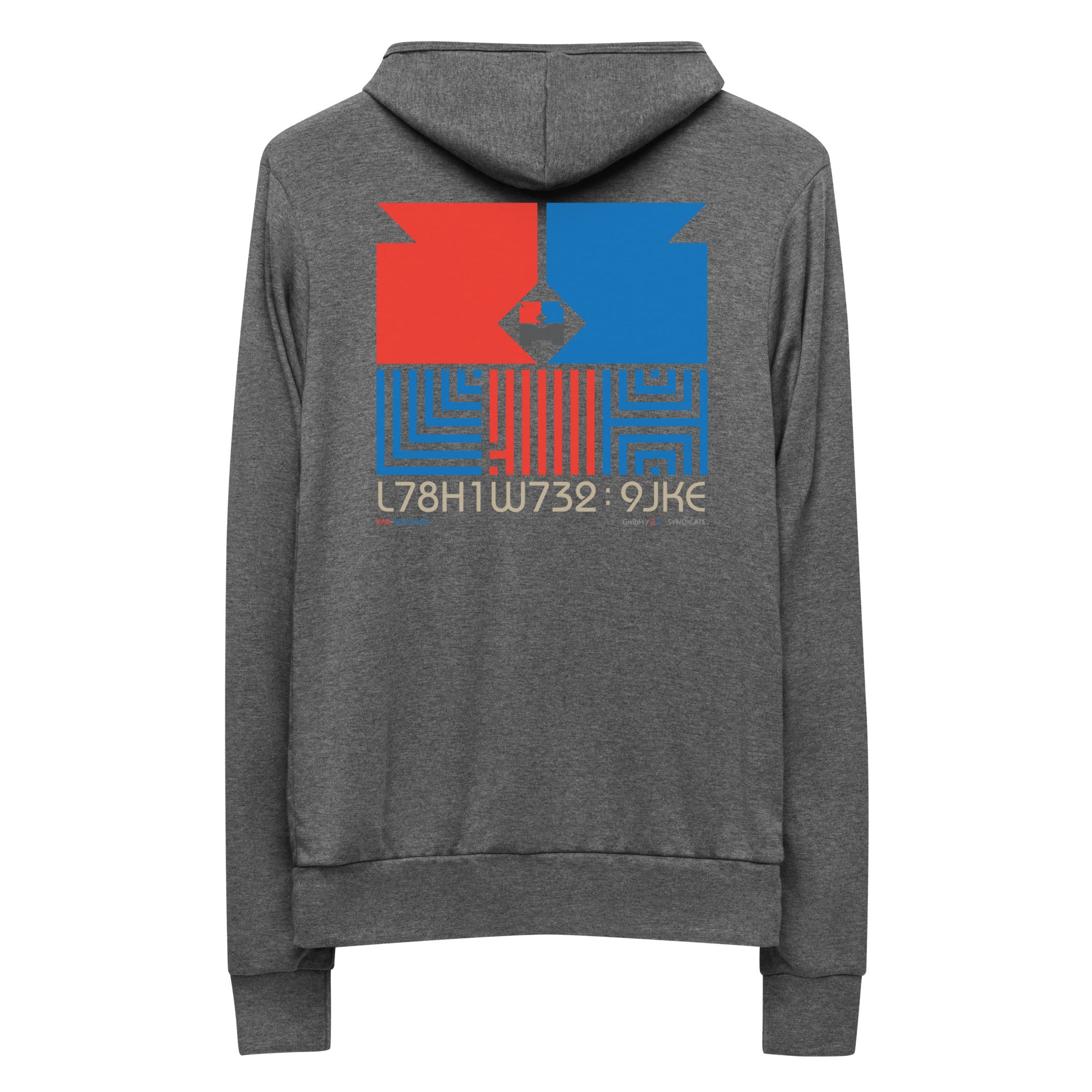 ZS | Zip hoodie | Bella + Canvas