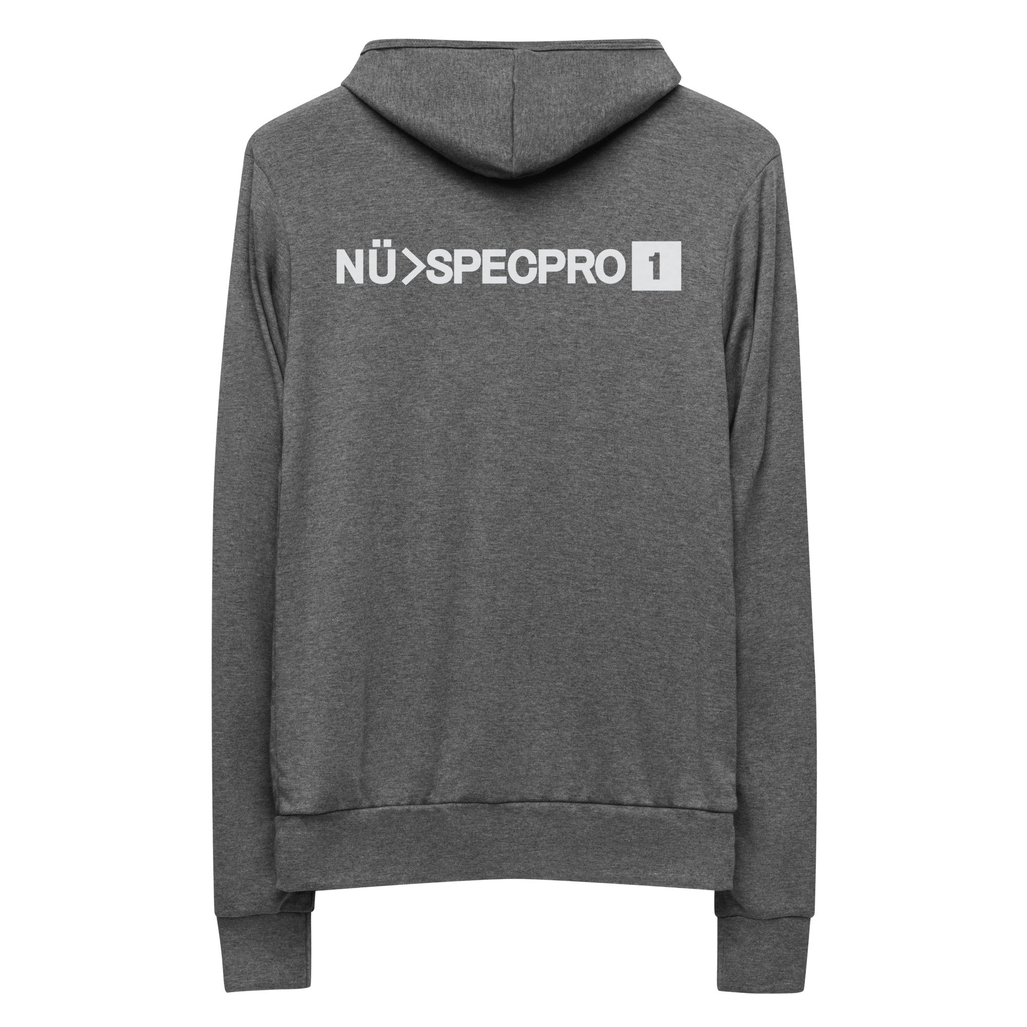 NUSPECPRO | Zip hoodie | Bella + Canvas