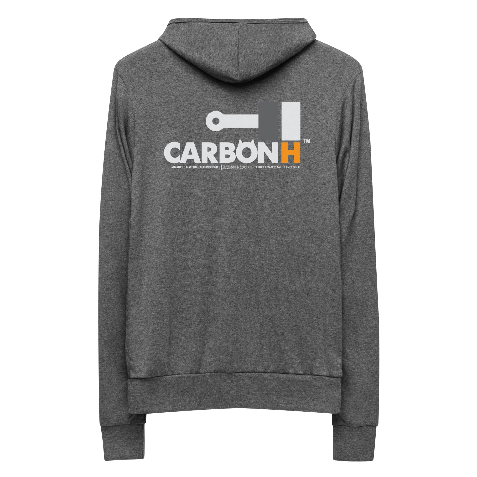 CARBONH | Zip hoodie | Bella + Canvas