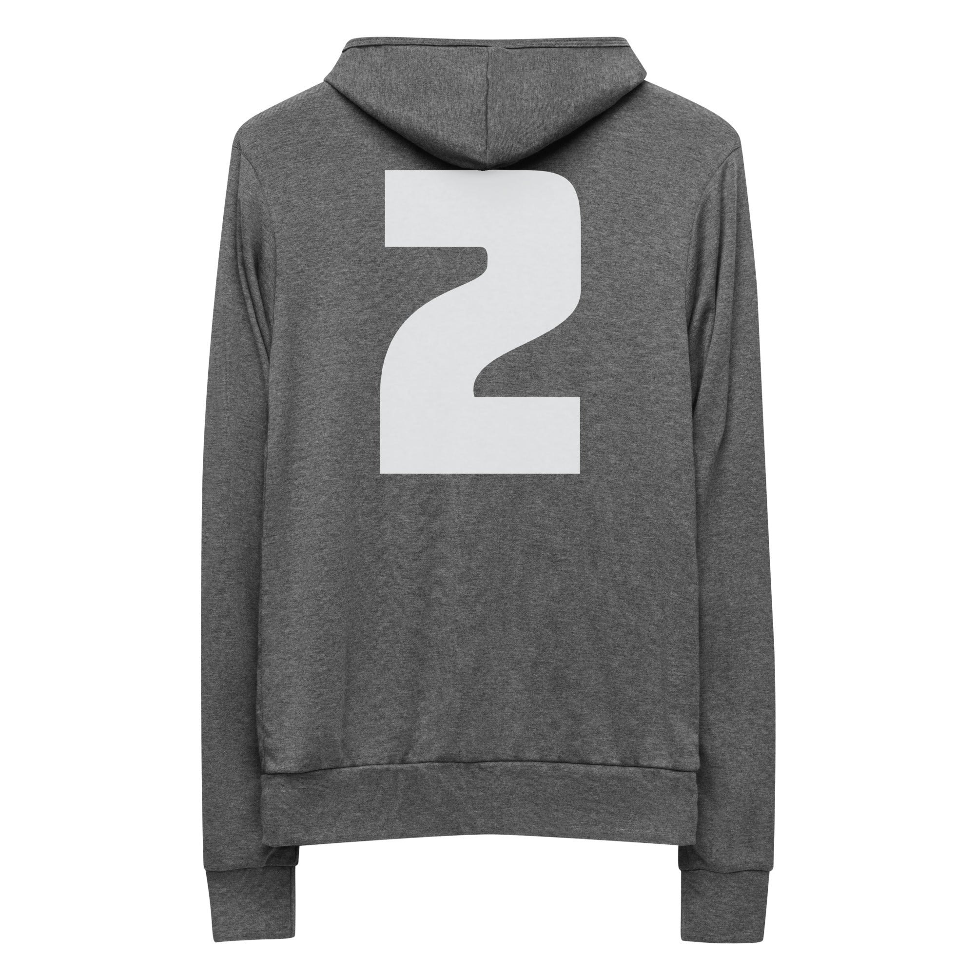 TWO | Zip hoodie | Bella + Canvas