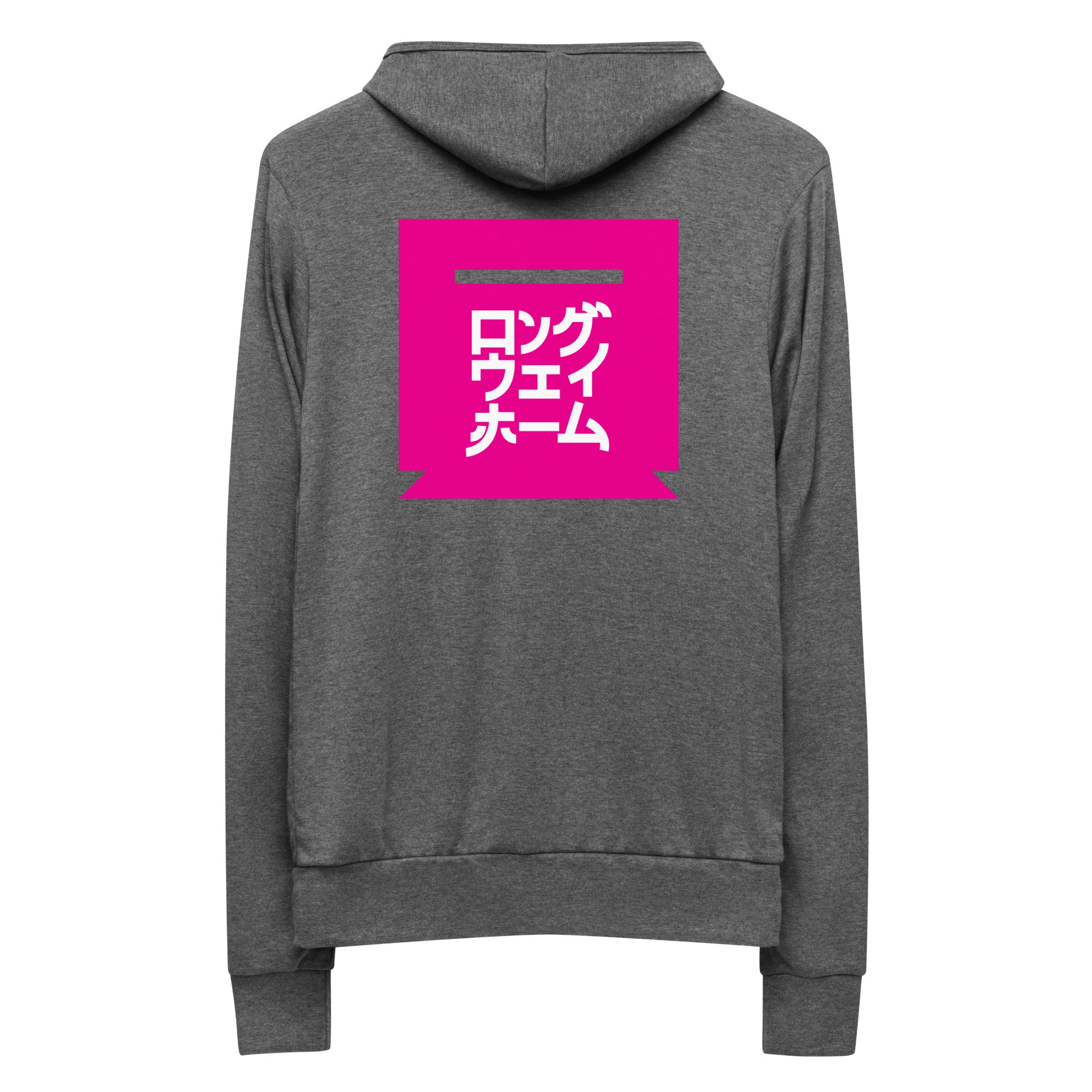 PINKLWH | Zip hoodie | Bella + Canvas