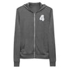 FOUR | Zip hoodie | Bella + Canvas