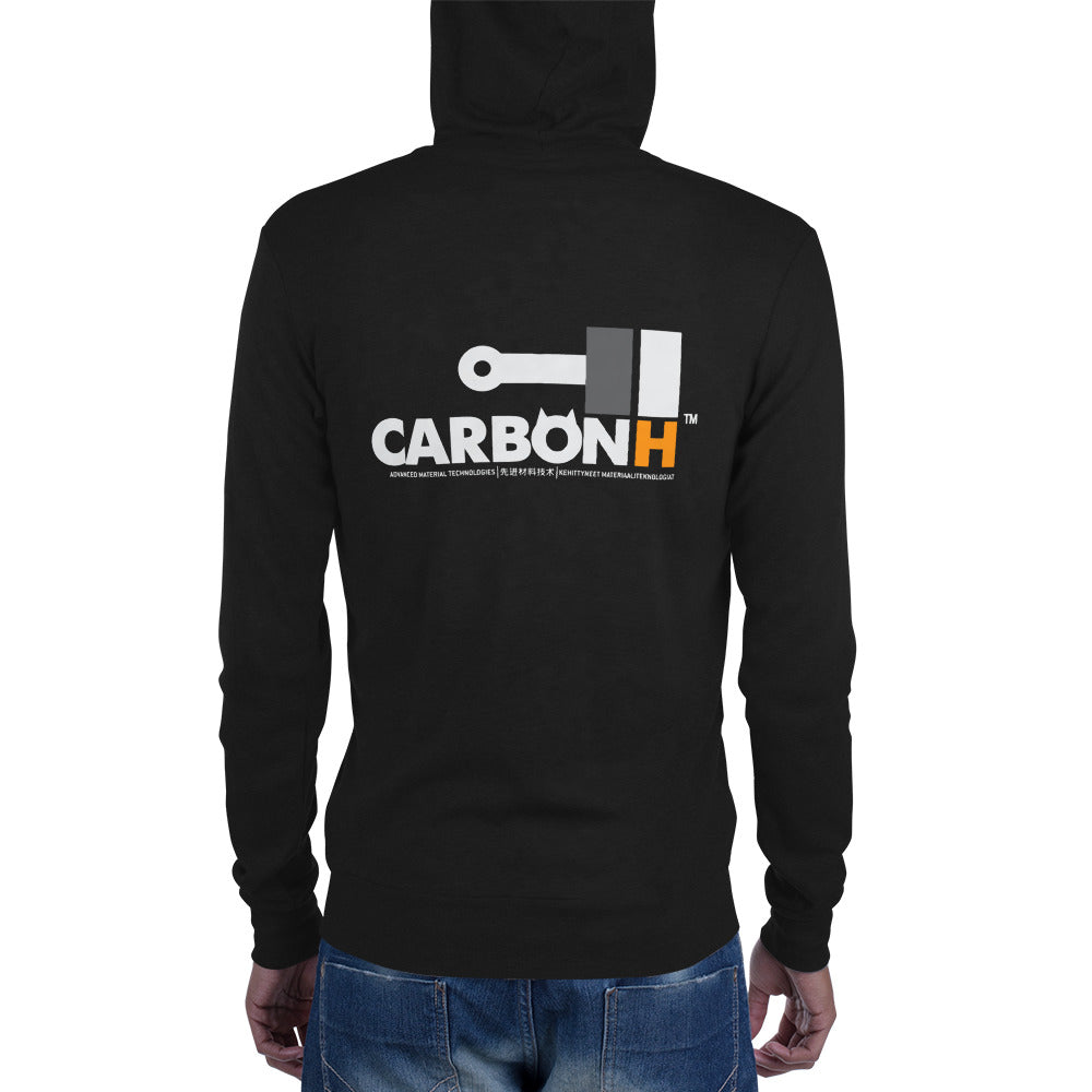 CARBONH | Zip hoodie | Bella + Canvas