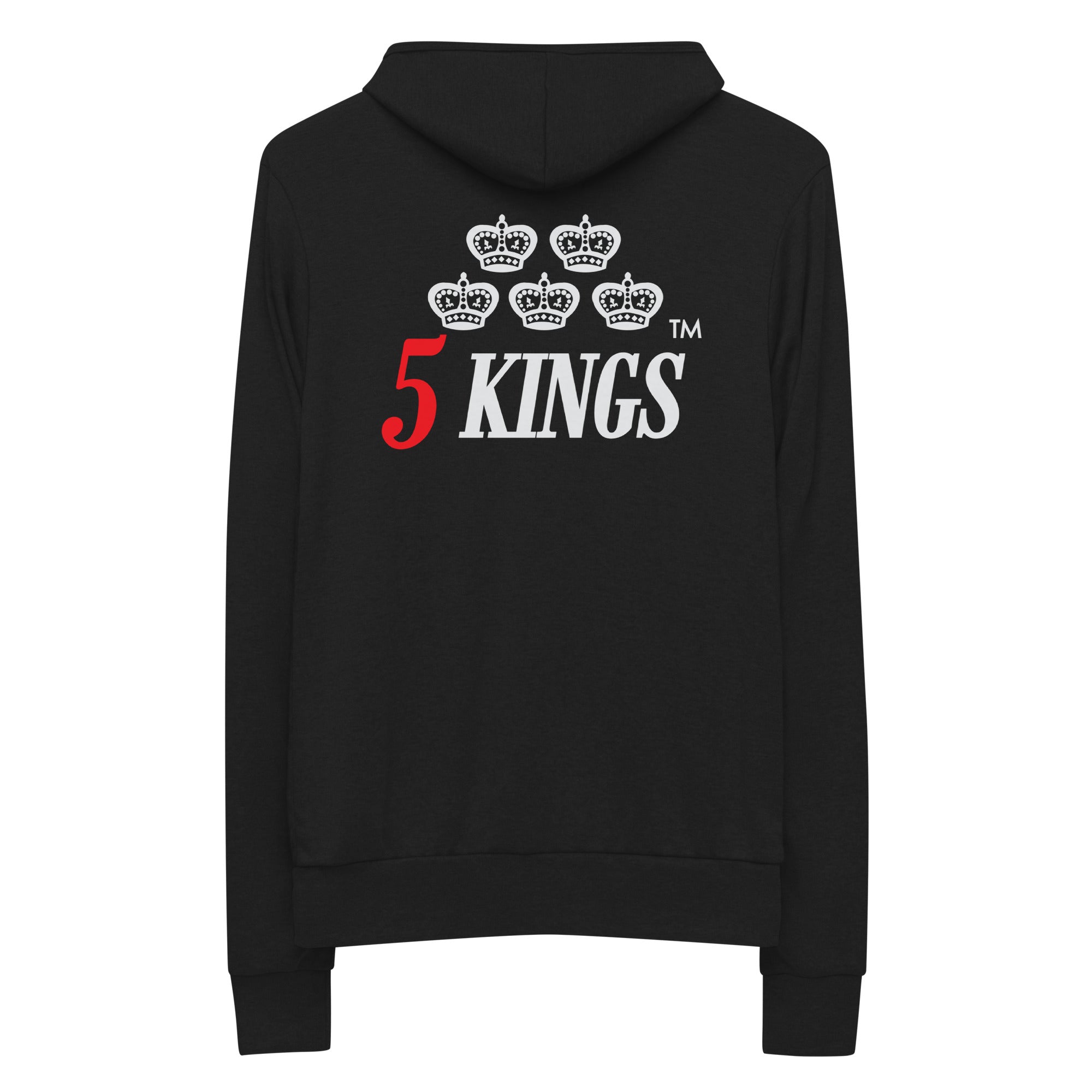 5 KINGS | Zip hoodie | Bella + Canvas