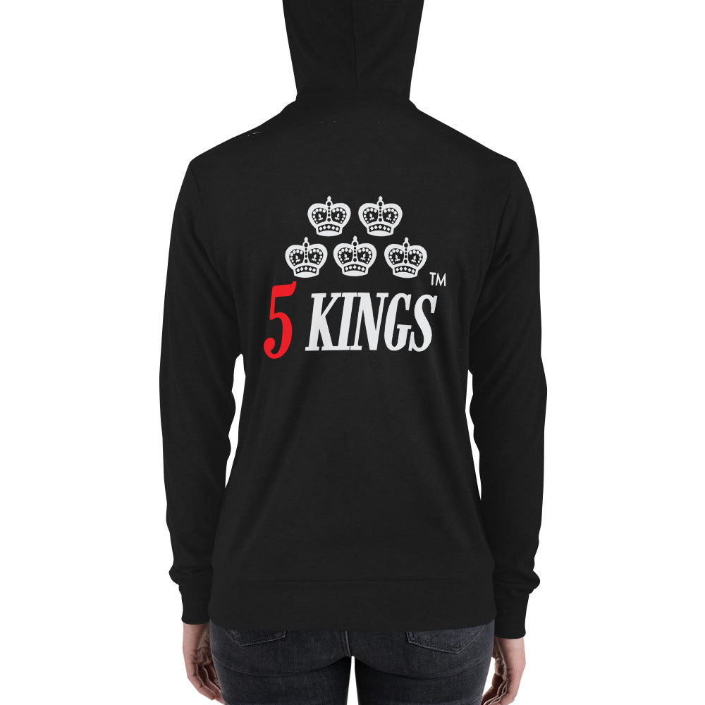 5 KINGS | Zip hoodie | Bella + Canvas