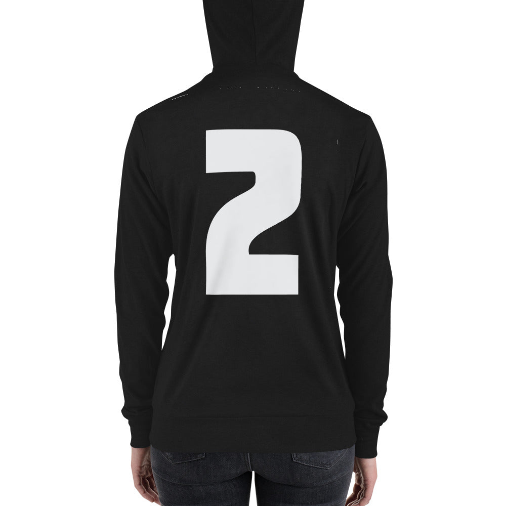 TWO | Zip hoodie | Bella + Canvas