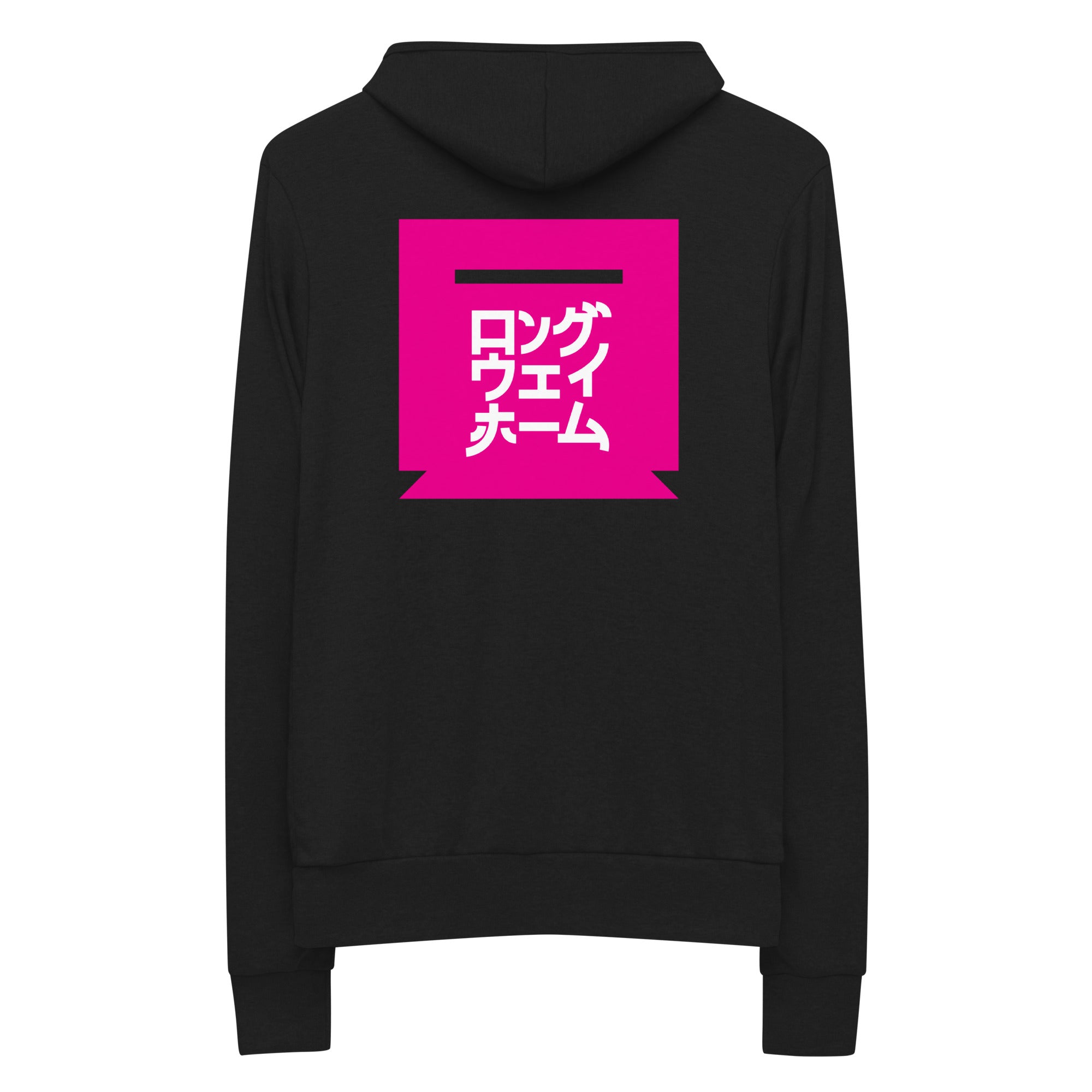 PINKLWH | Zip hoodie | Bella + Canvas