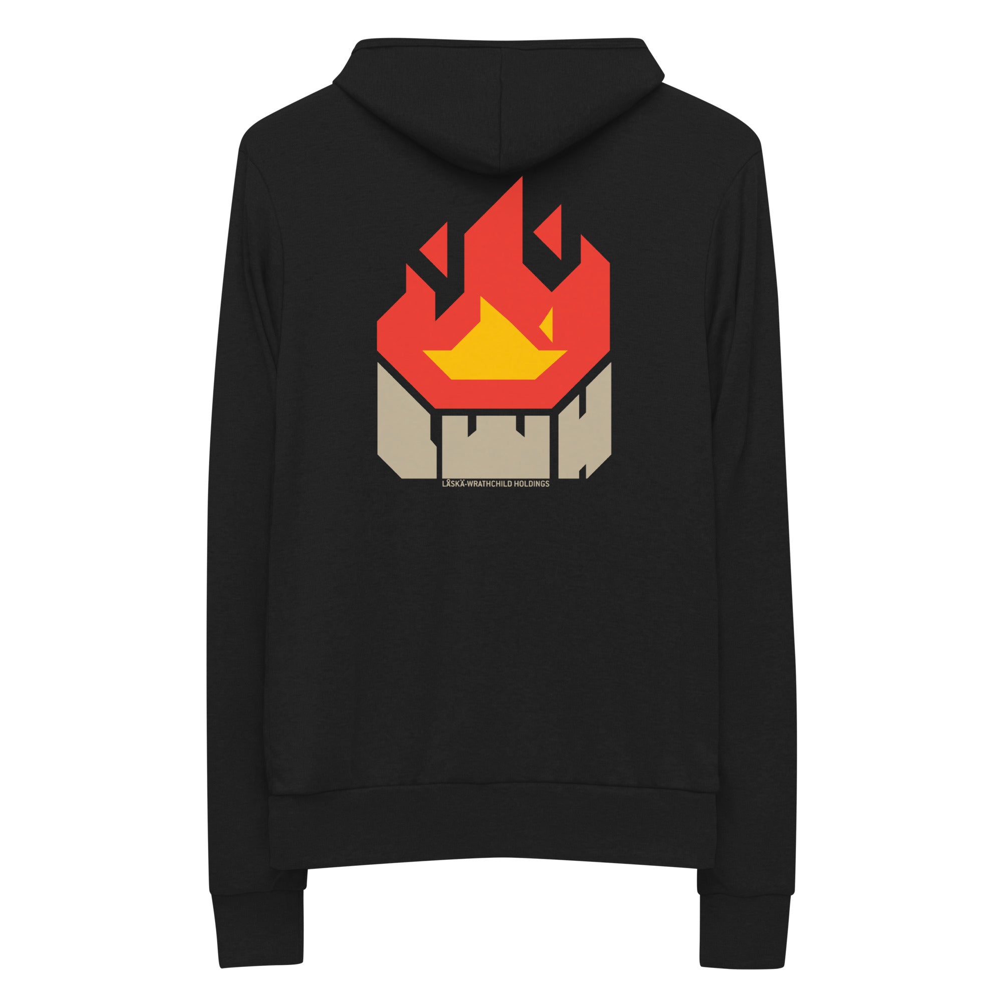 FIRE | Zip hoodie | Bella + Canvas