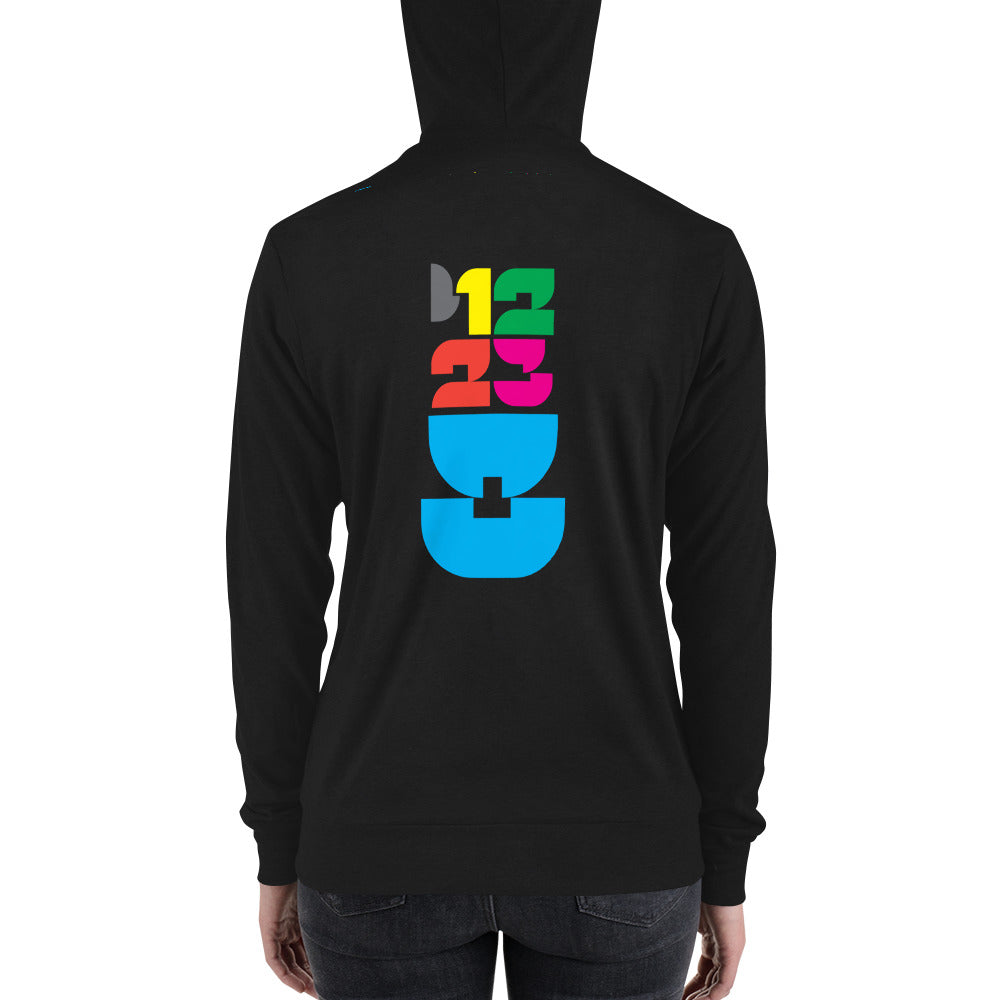 1223 | Zip hoodie | Bella + Canvas
