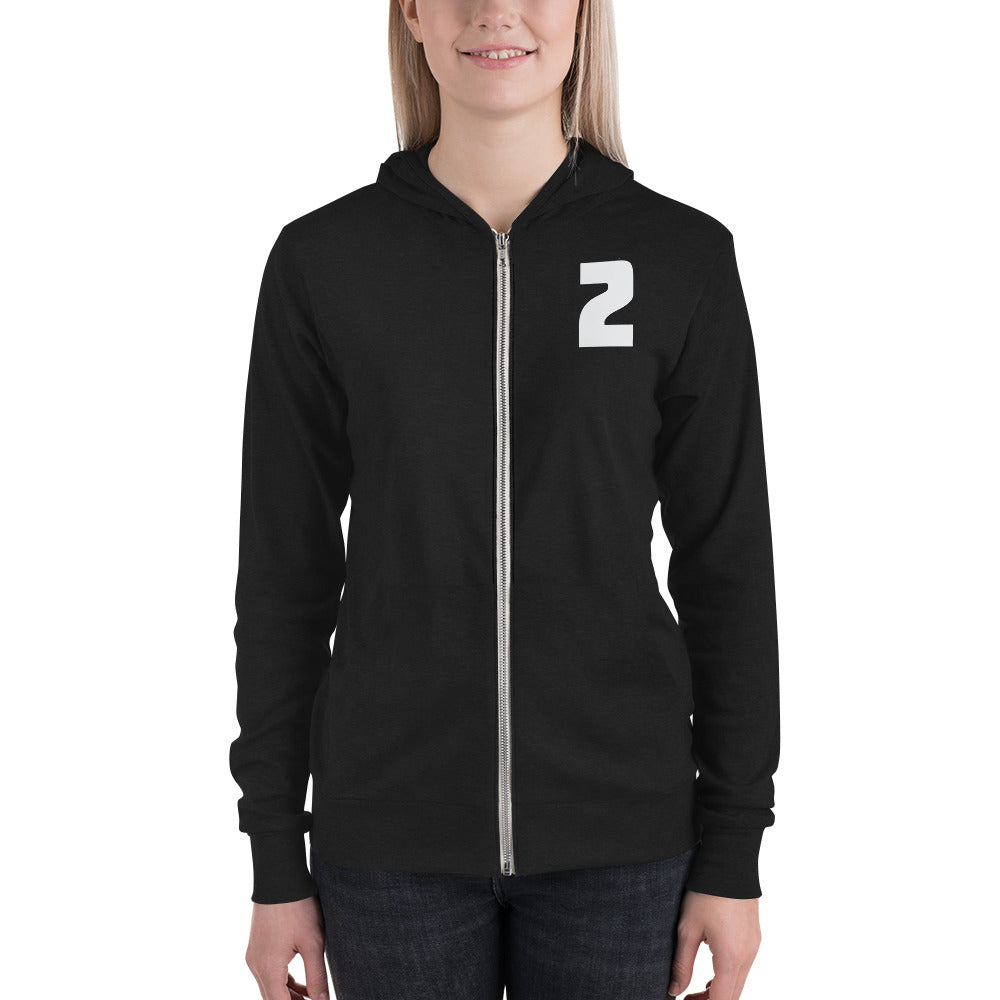 TWO | Zip hoodie | Bella + Canvas