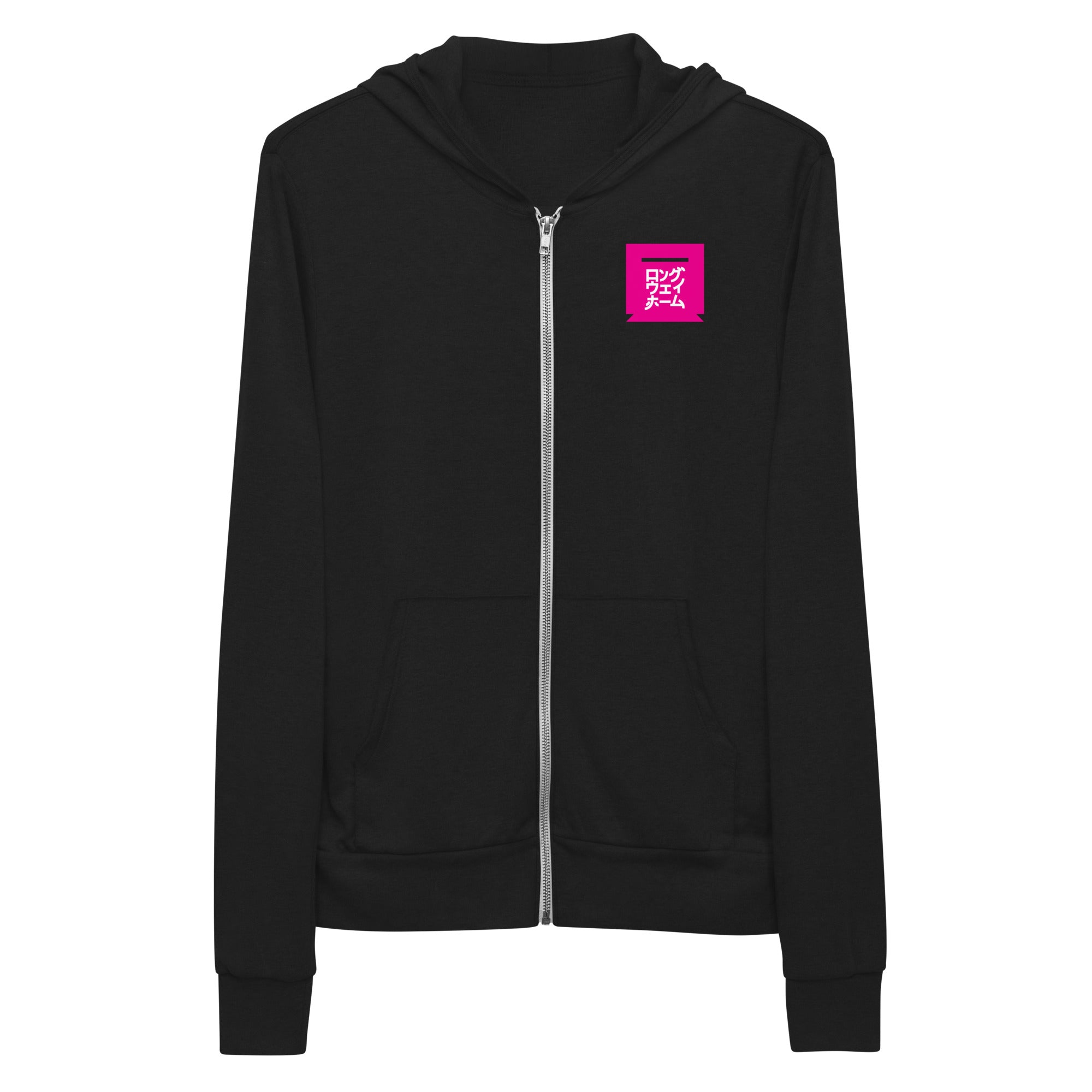 PINKLWH | Zip hoodie | Bella + Canvas