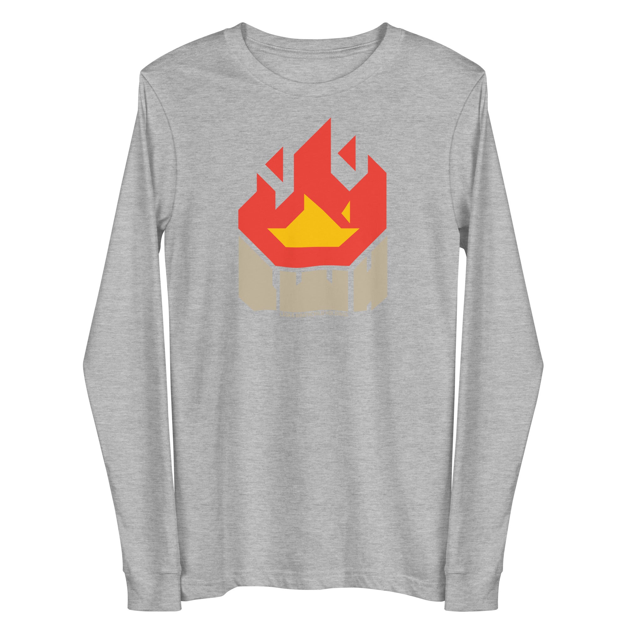 FIRE | Long Sleeve Tee | Bella + Canvas