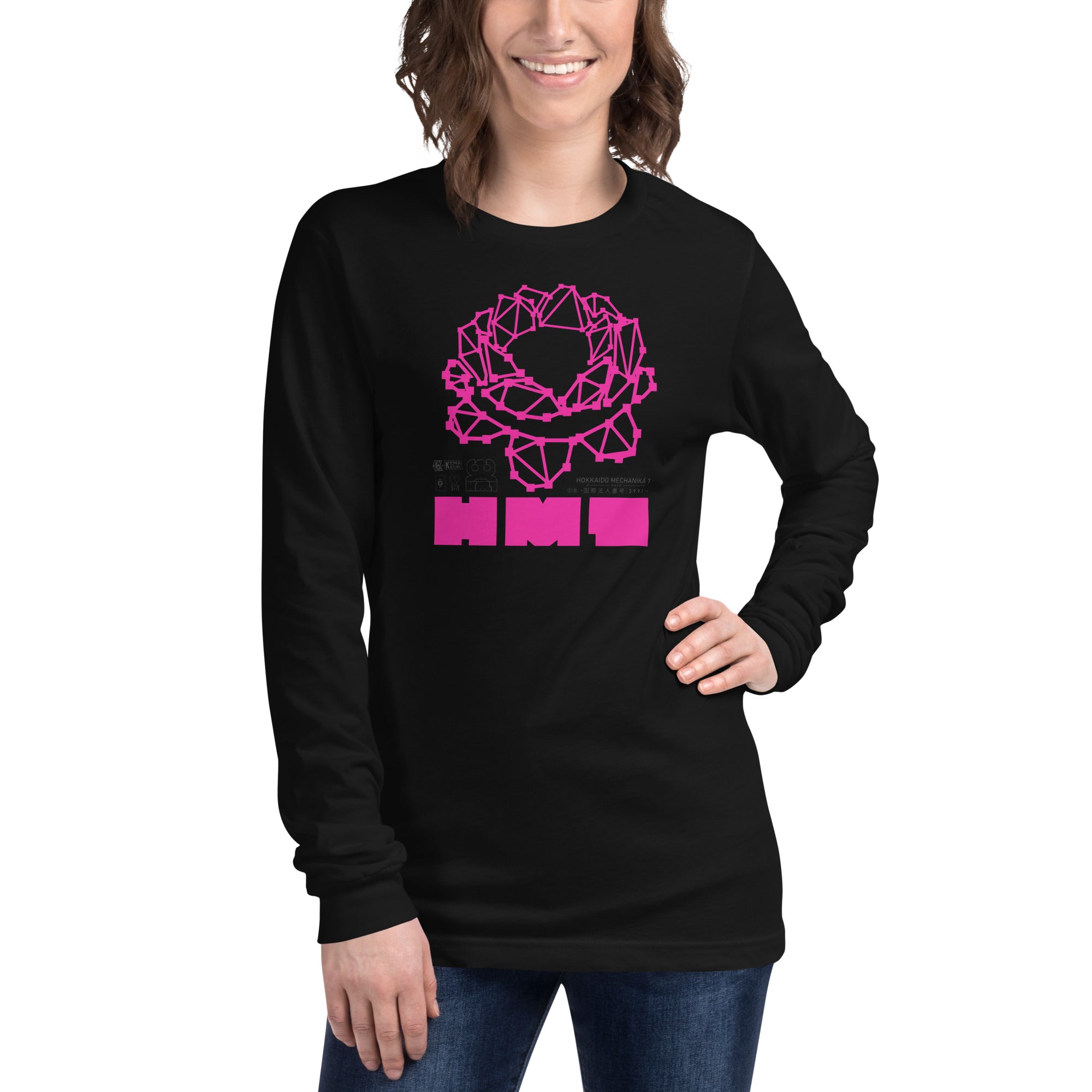 PINKFLOWER | Long Sleeve Tee | Bella + Canvas