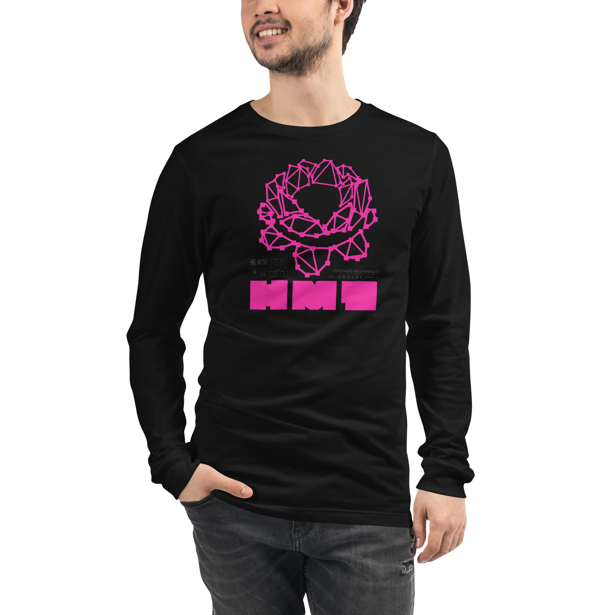 PINKFLOWER | Long Sleeve Tee | Bella + Canvas