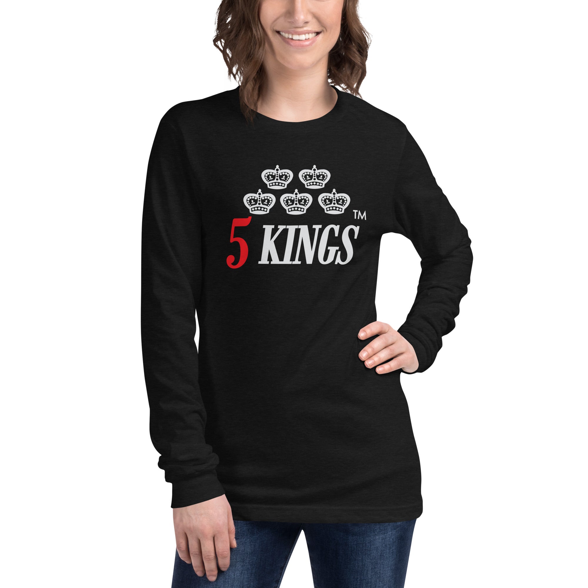 5 KINGS | Long Sleeve Tee | Bella + Canvas