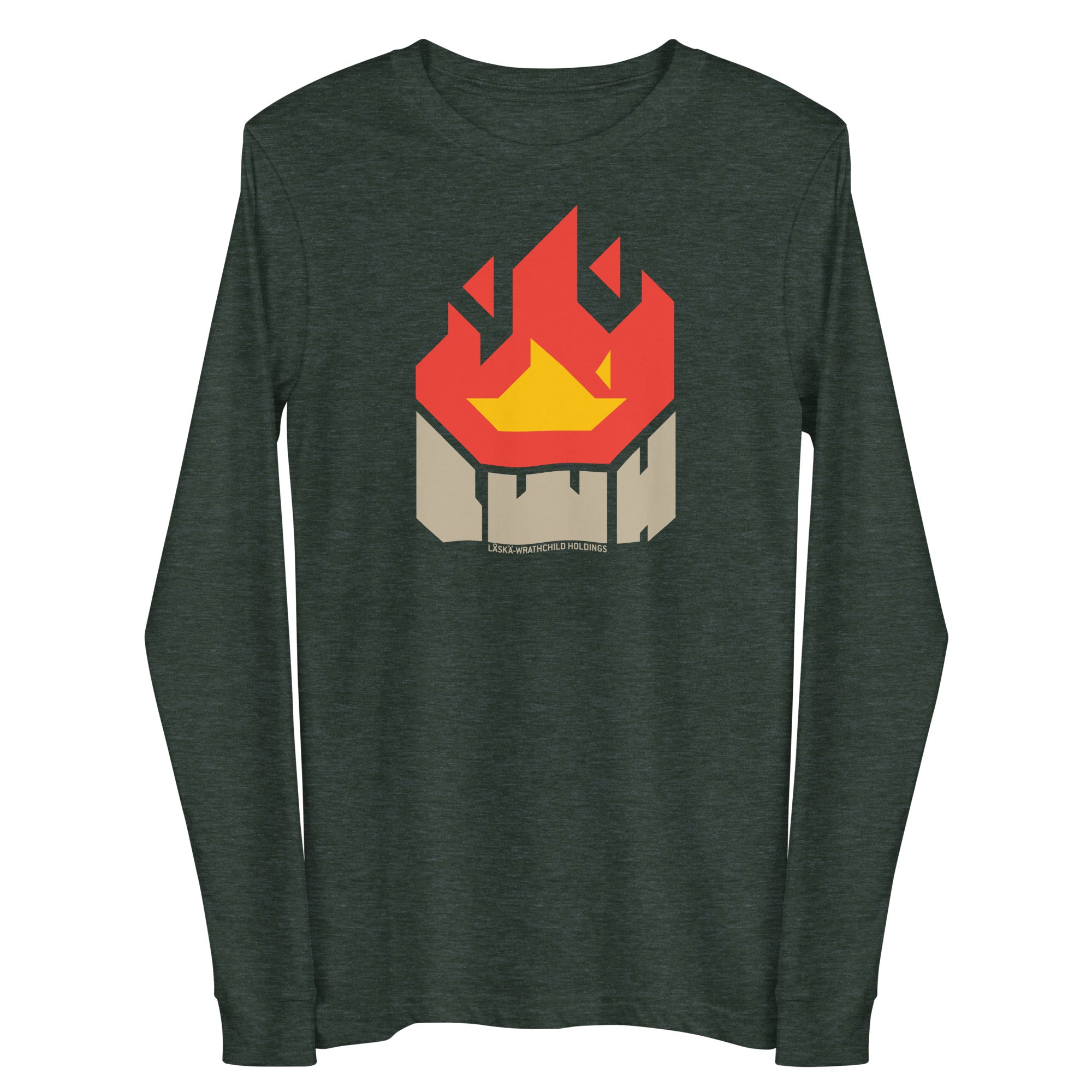 FIRE | Long Sleeve Tee | Bella + Canvas