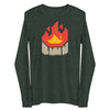 FIRE | Long Sleeve Tee | Bella + Canvas