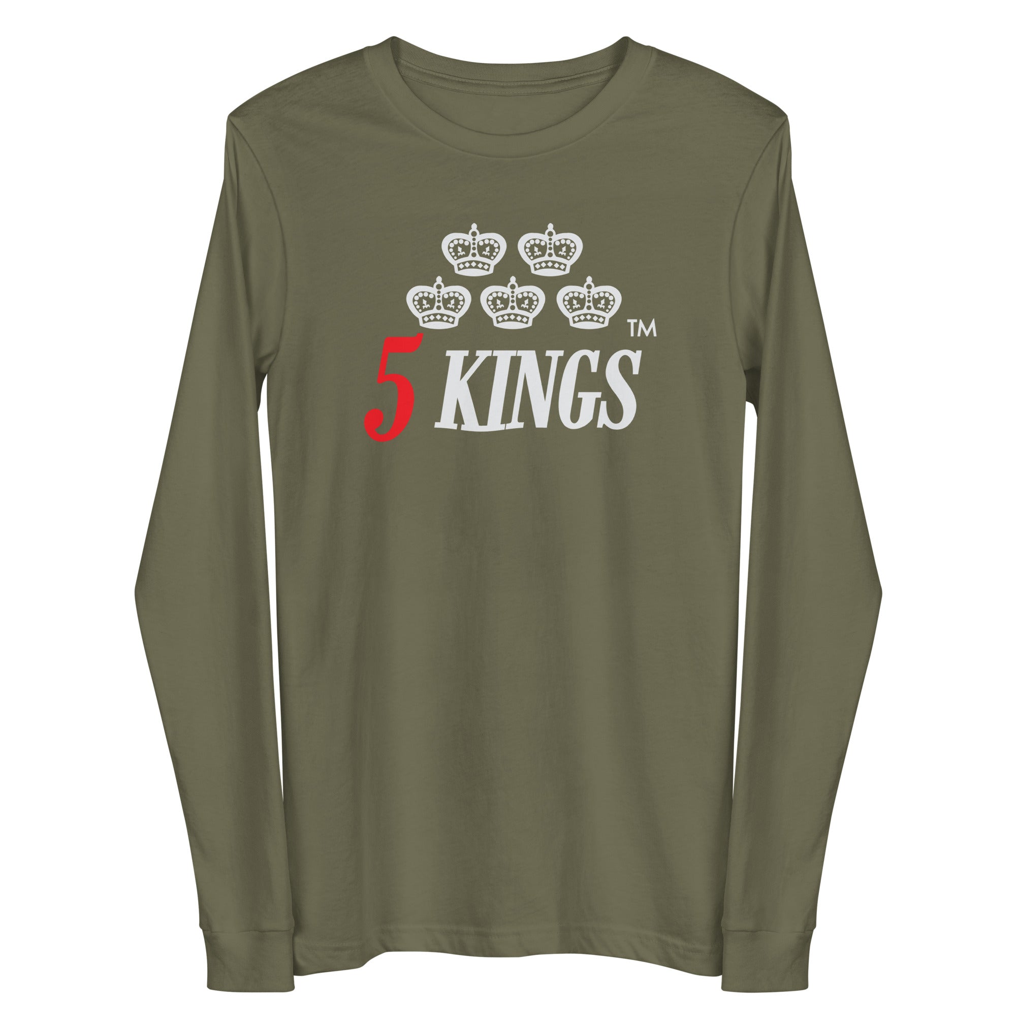 5 KINGS | Long Sleeve Tee | Bella + Canvas