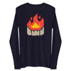 FIRE | Long Sleeve Tee | Bella + Canvas