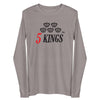 5 KINGS | Long Sleeve Tee | Bella + Canvas